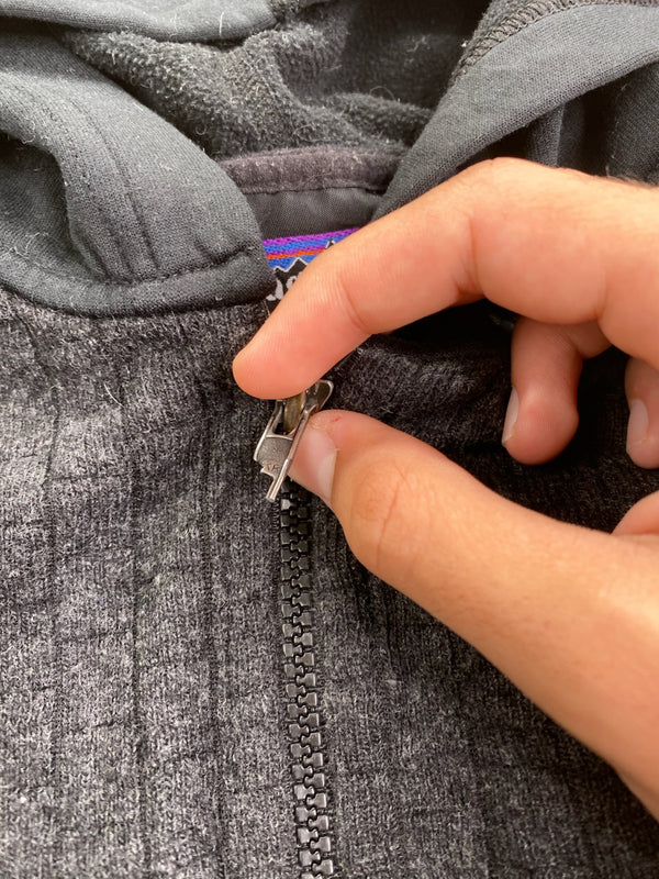 Polaire Patagonia noir et gris – Femme M, photo 4