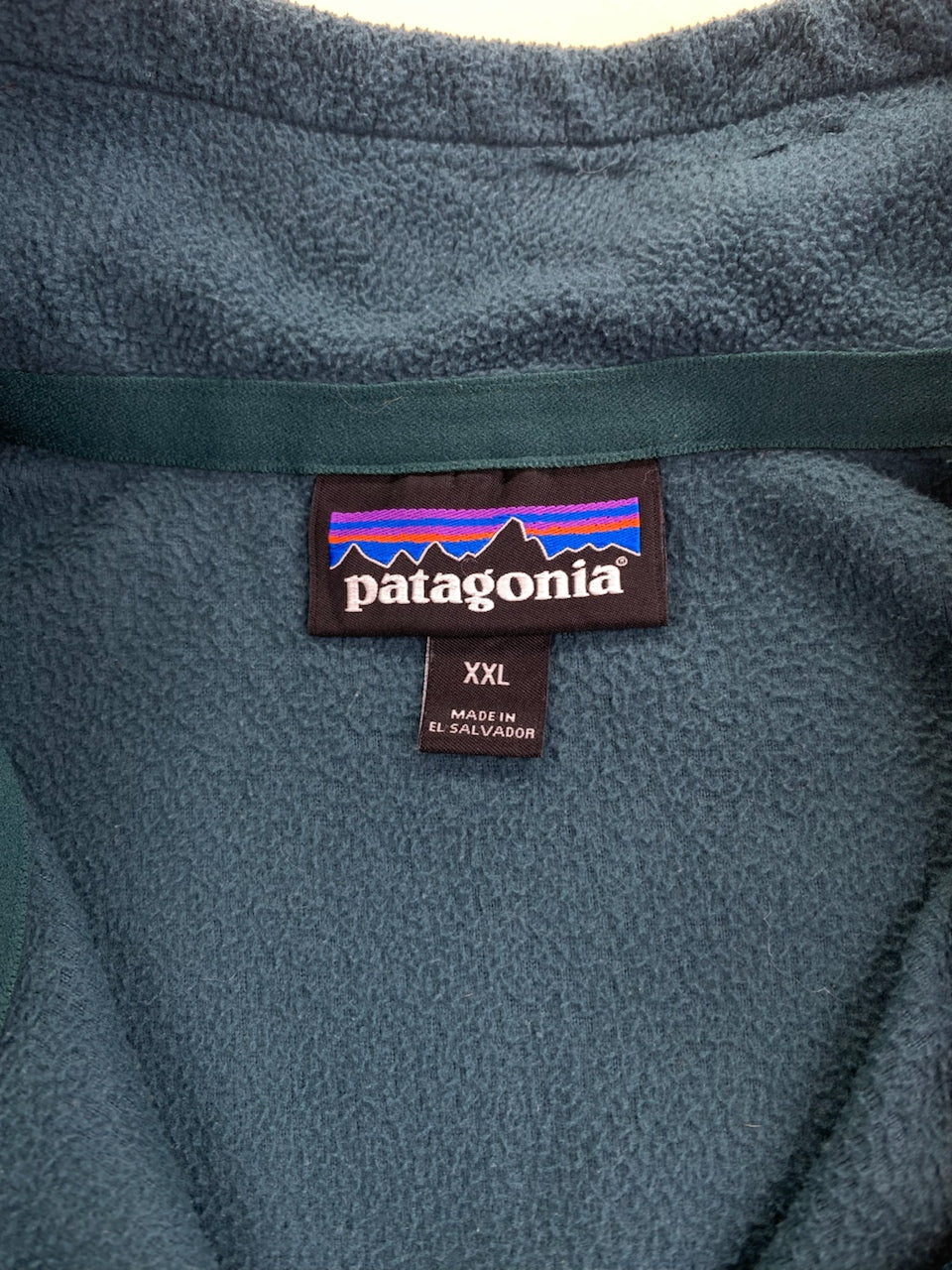 Polaire Patagonia vert foncé et turquoise – Homme XXL, photo 4