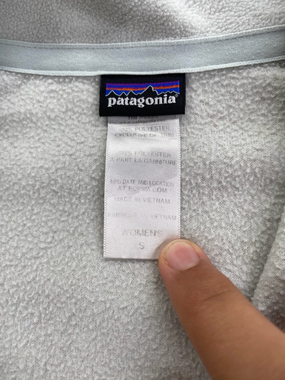 Polaire Patagonia gris – Femme M, photo 5