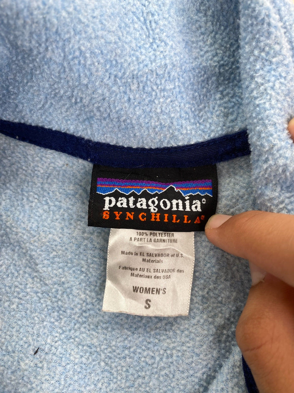 Polaire Patagonia bleu clair – Femme S, photo 7