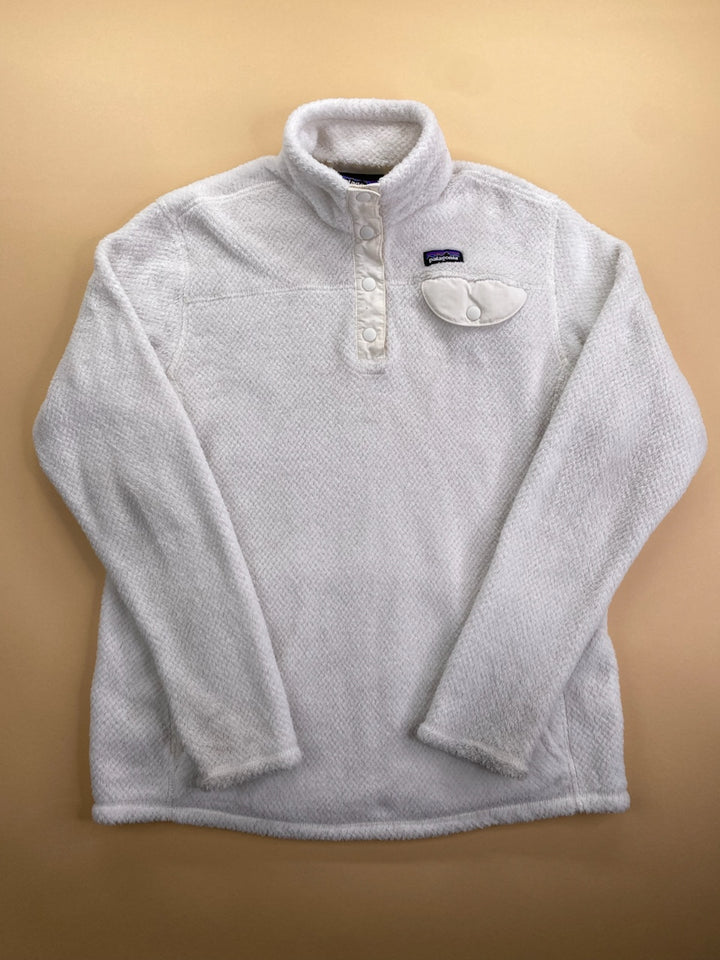 Polaire Patagonia Snap-T blanc – Homme S, vue de face