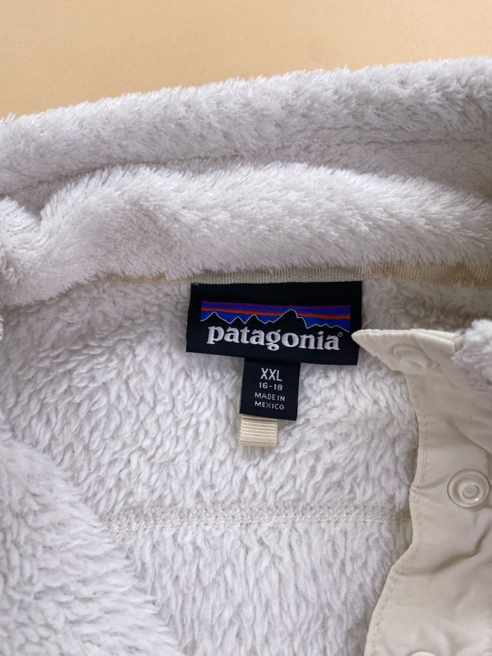 Polaire Patagonia Snap-T blanc – Homme S, photo 6
