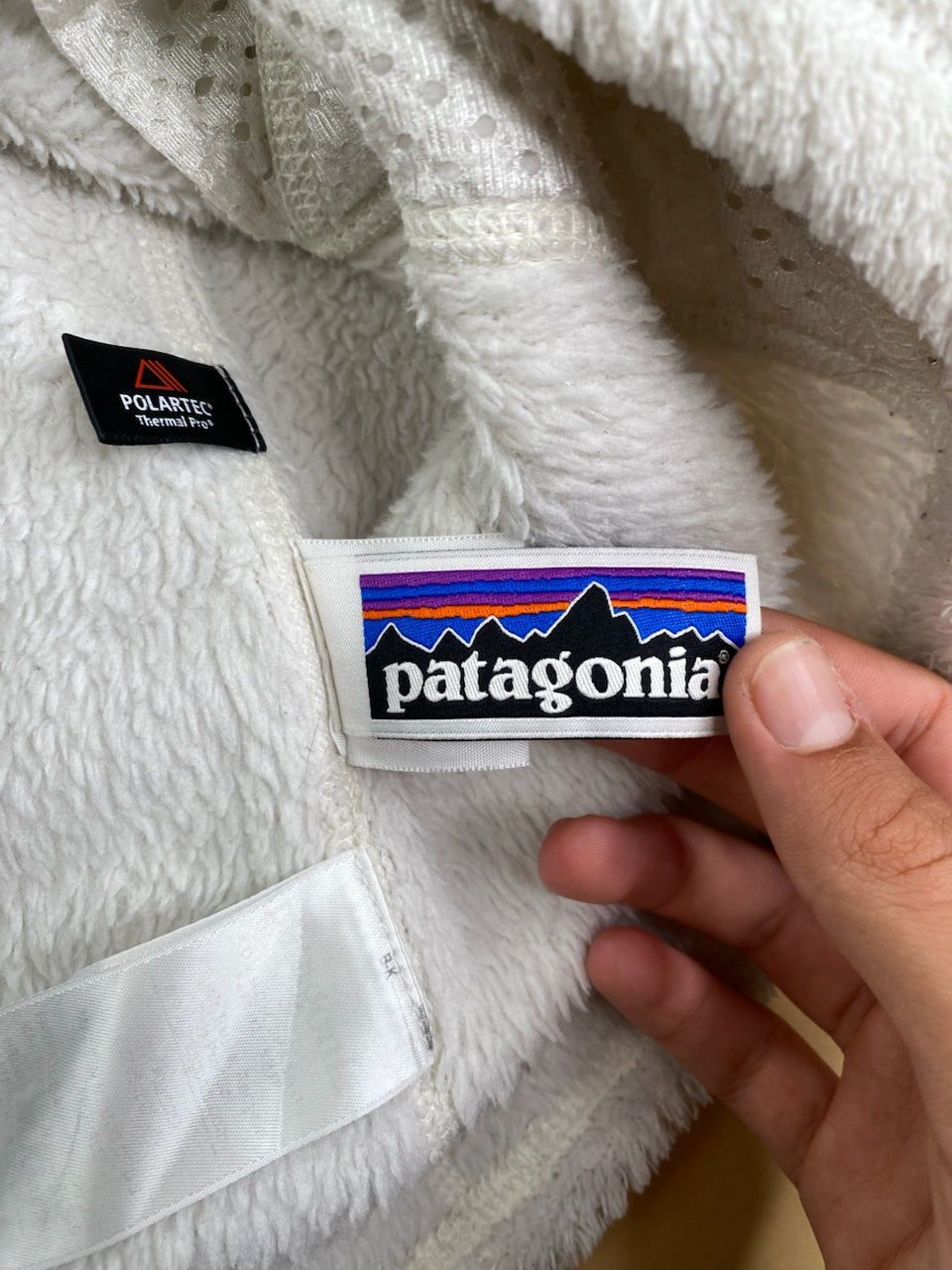 Polaire Patagonia Snap-T blanc – Homme S, photo 9