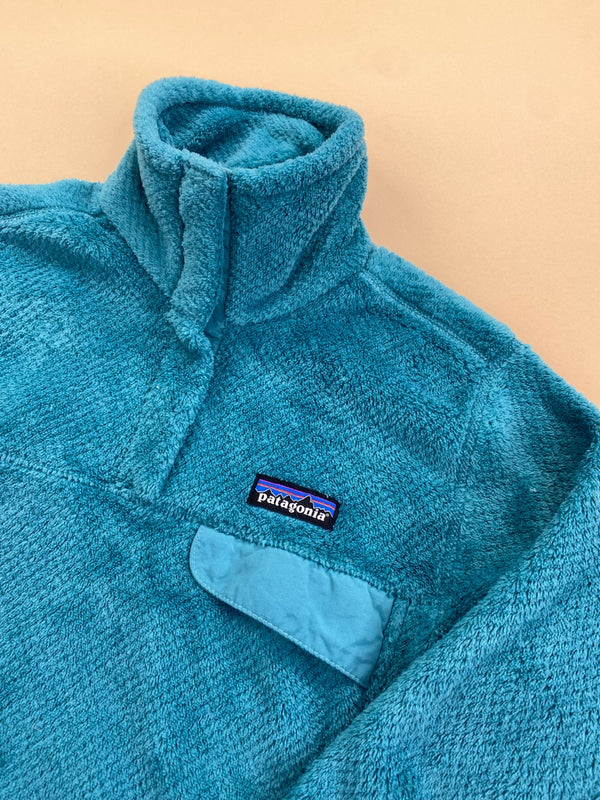 Polaire Patagonia Snap-T vert et turquoise – Homme XS, photo 3
