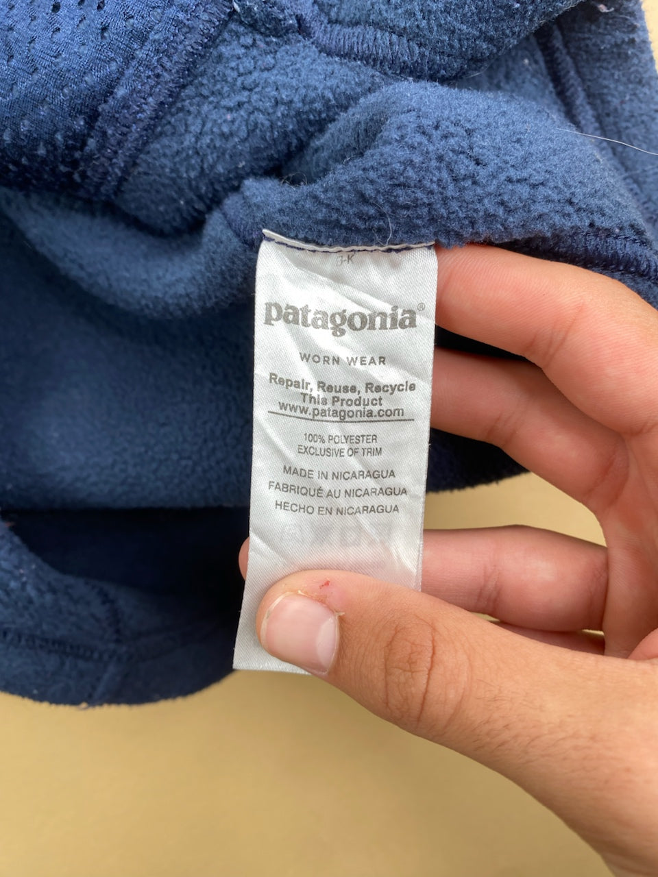 Polaire Patagonia Synchilla bleu marine – Homme L, photo 6