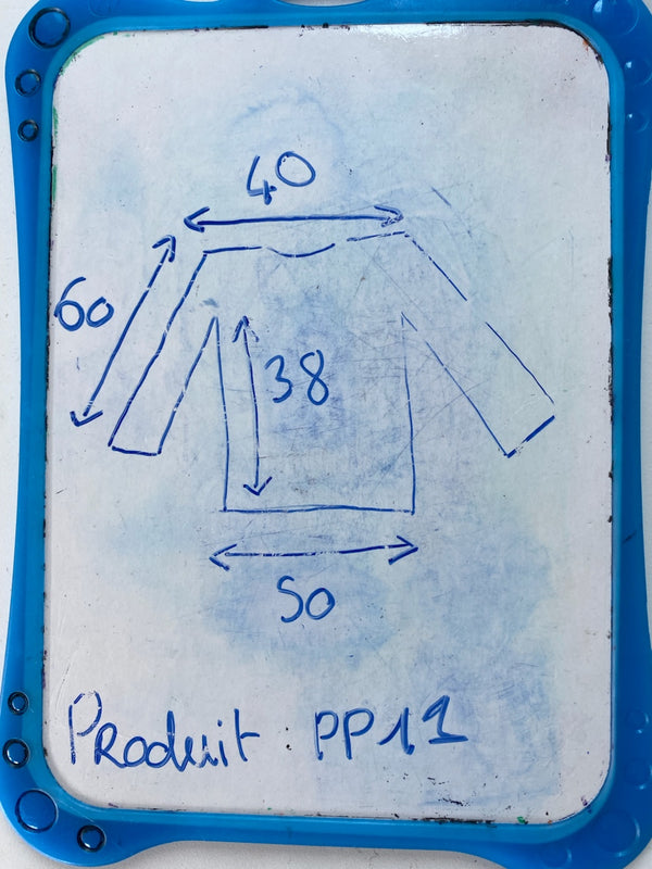 Polaire Patagonia gris et bleu – Femme M, photo 2