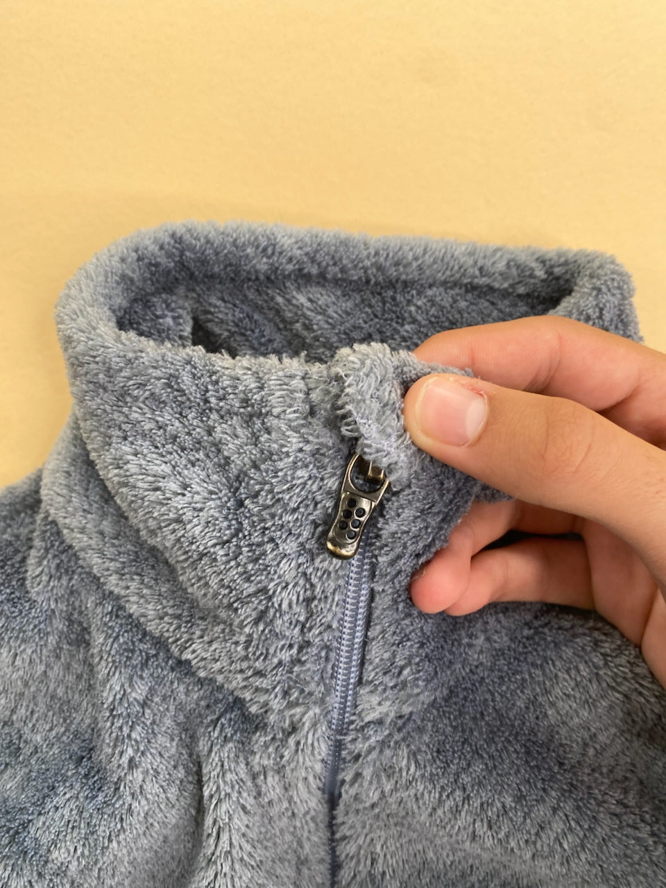 Polaire Patagonia gris et bleu – Femme M, photo 8