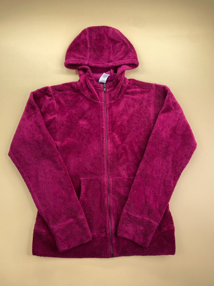 Polaire Patagonia à capuche rose et magenta – Femme S, vue de face
