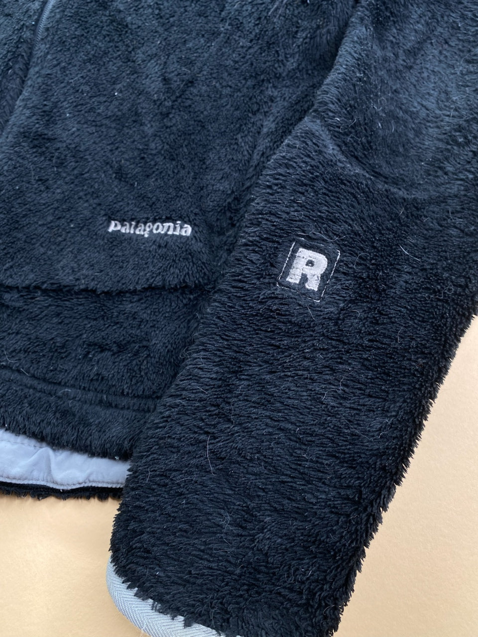 Polaire Patagonia noir et gris – Femme L, photo 3