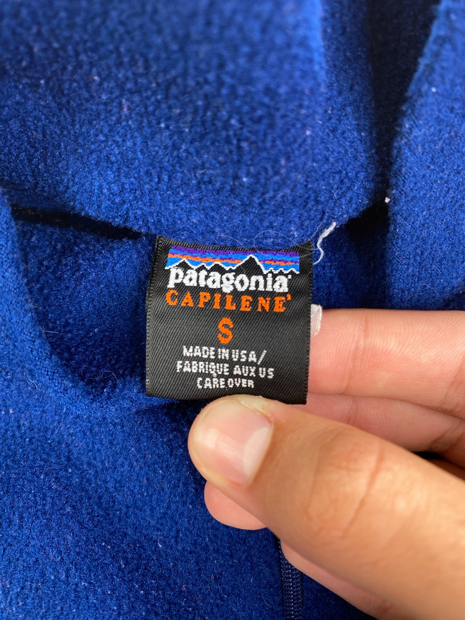Polaire Patagonia Capilene bleu – Homme S, photo 5