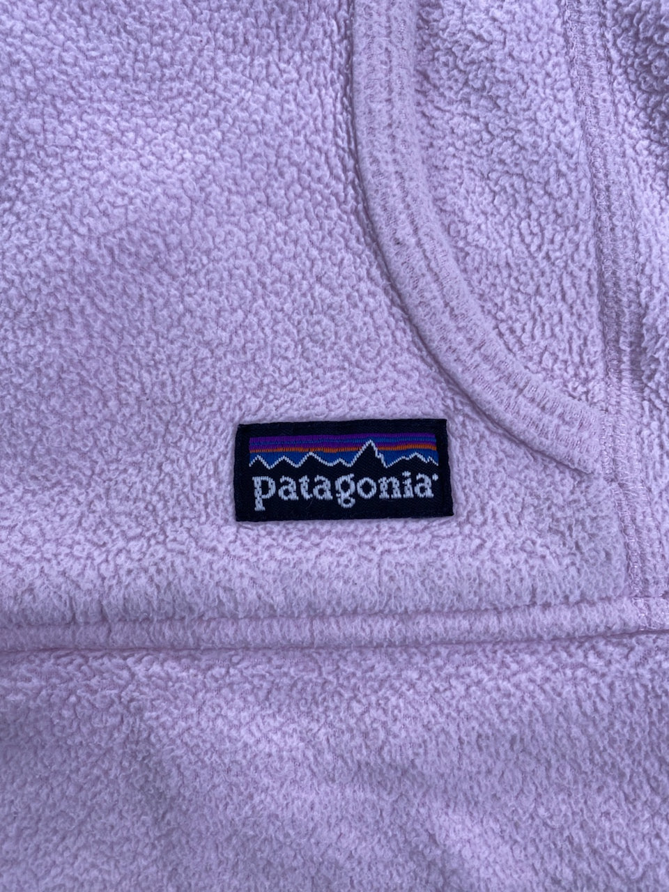 Polaire Patagonia à capuche lilas et violet – Femme M, photo 3