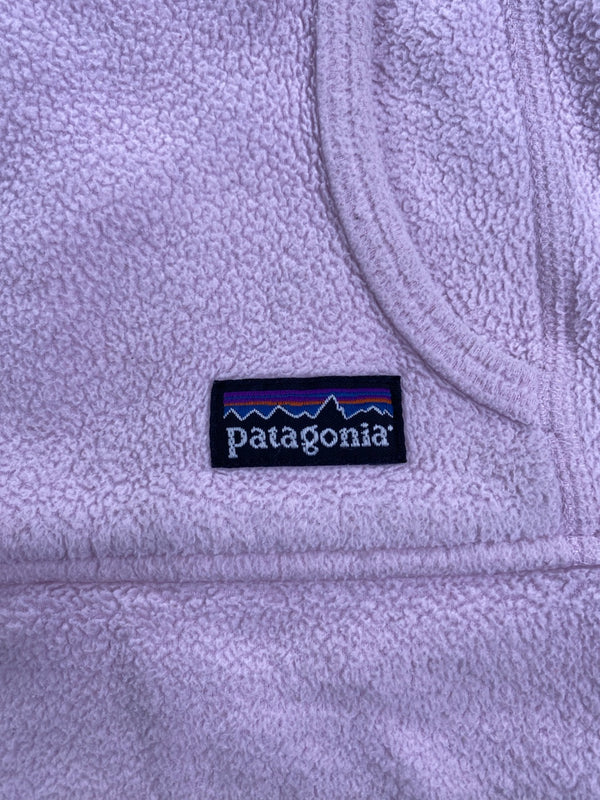 Polaire Patagonia à capuche lilas et violet – Femme M, photo 3