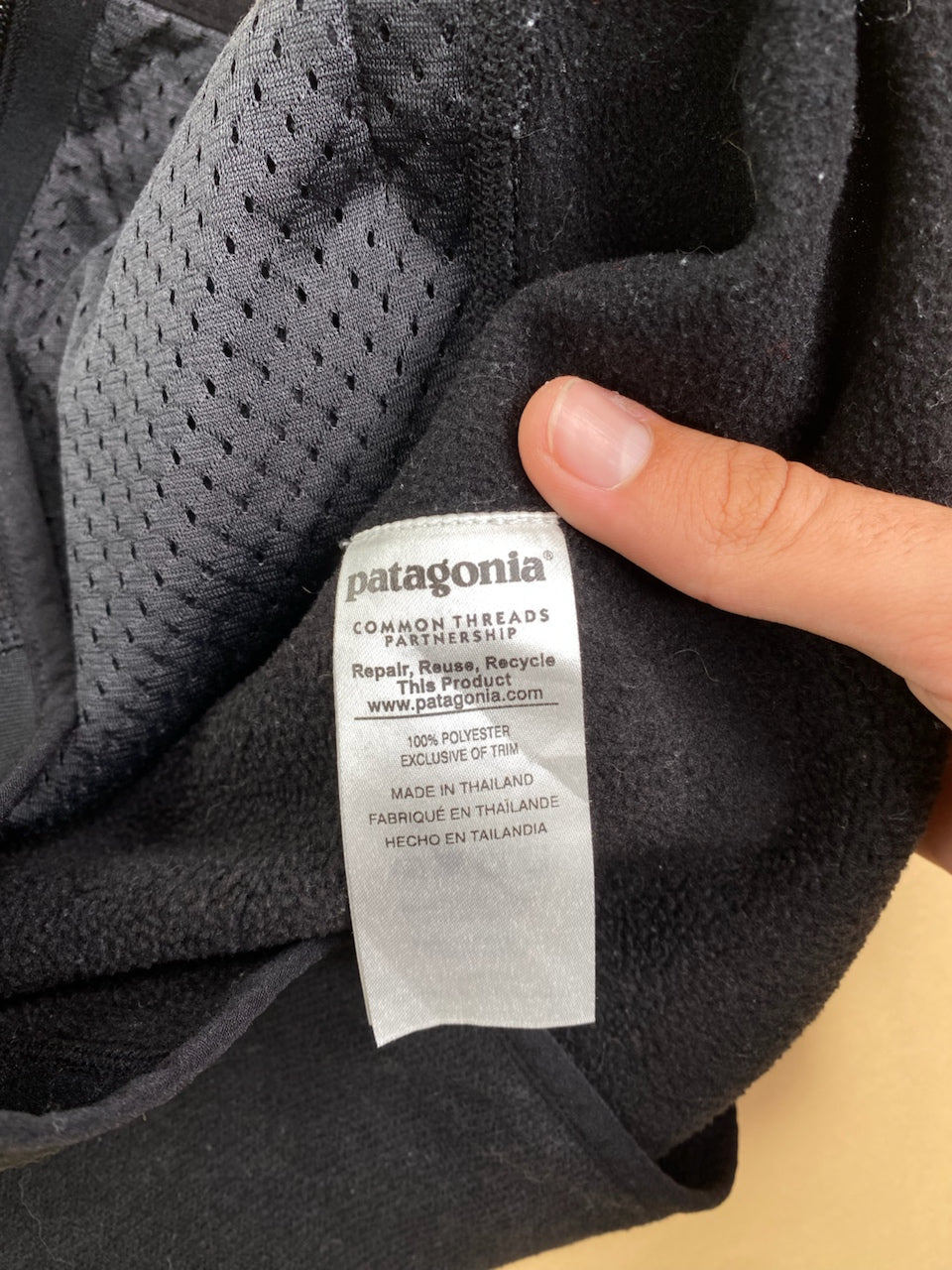 Polaire Patagonia noir – Femme XS, photo 8