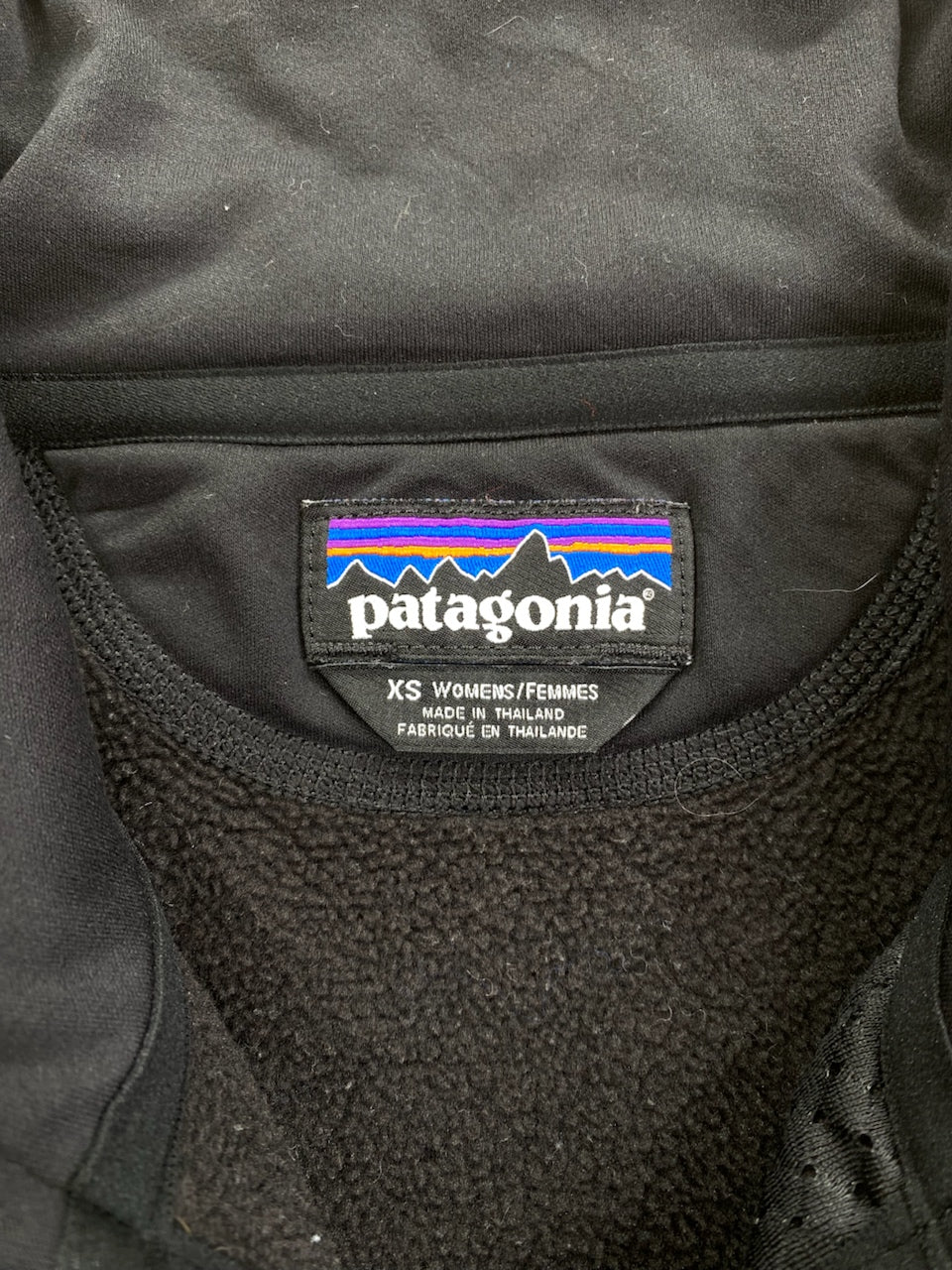 Polaire Patagonia noir – Femme XS, photo 10