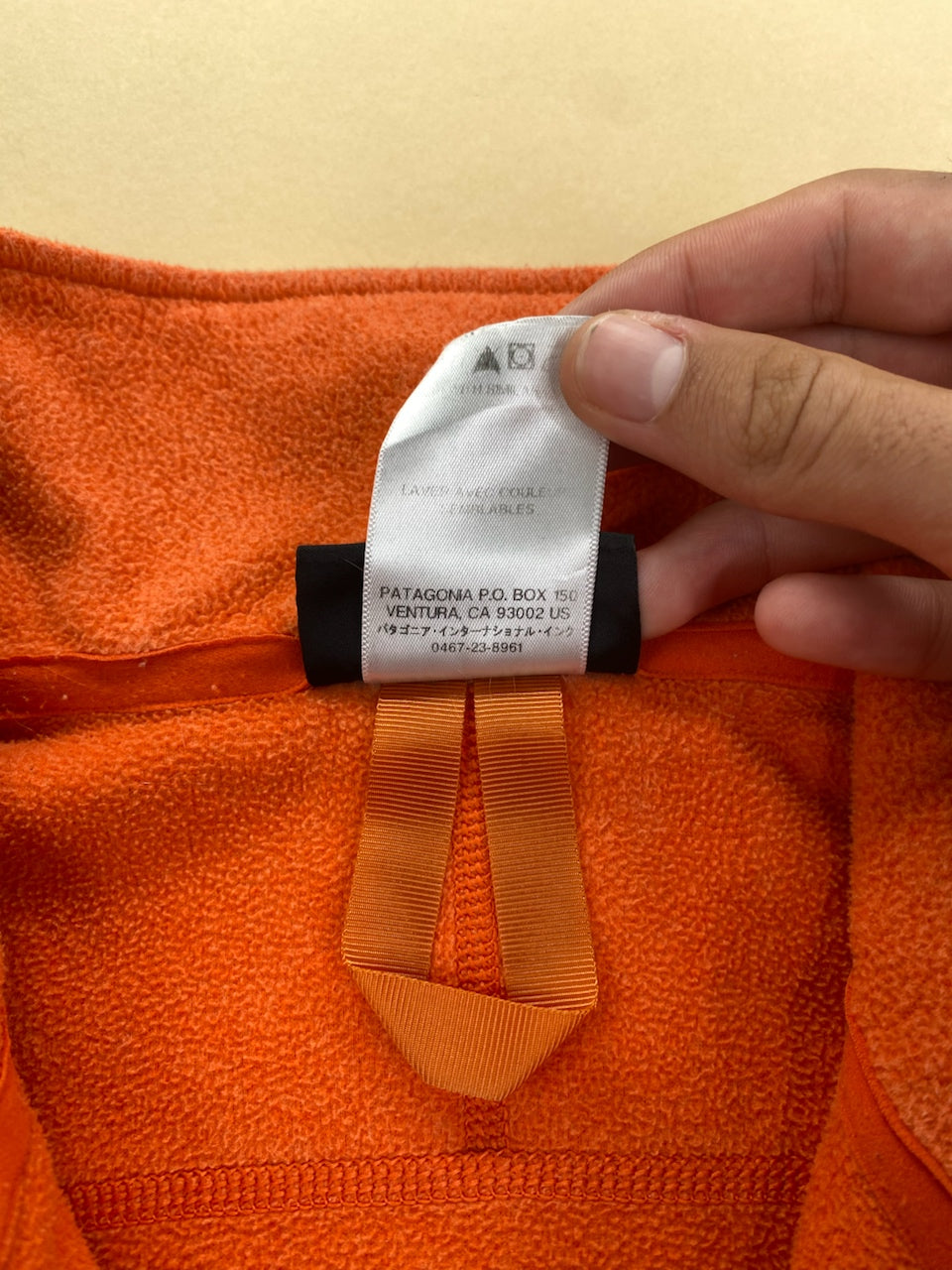 Polaire Patagonia orange – Femme M, photo 5