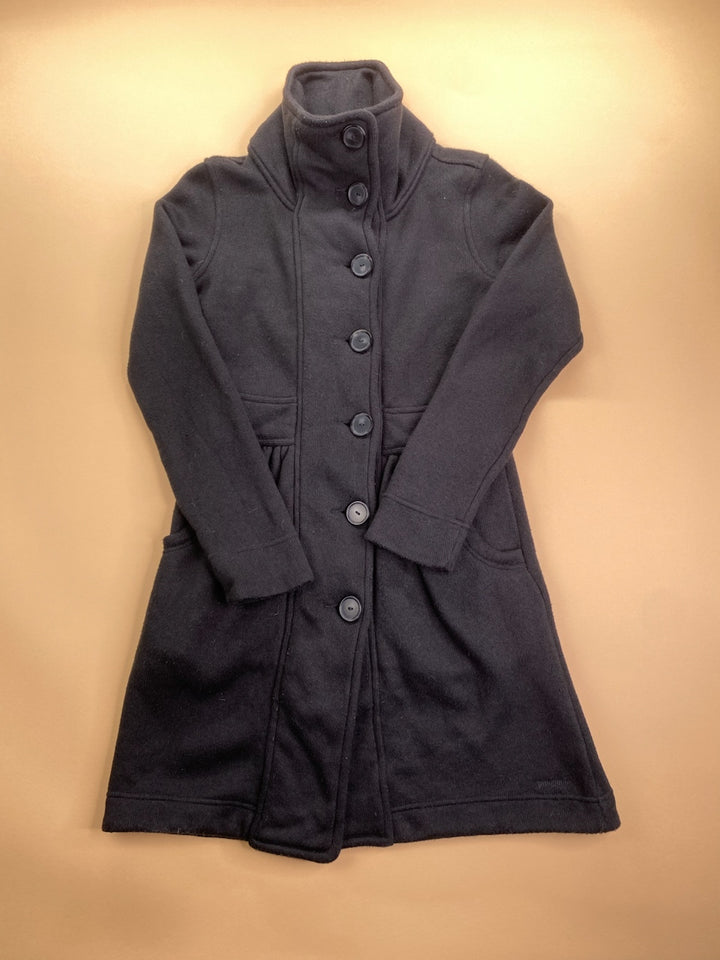 Manteau long en polaire Patagonia noir – Femme XS, vue de face