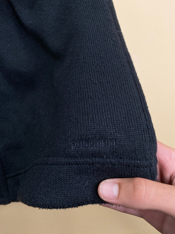 Manteau long en polaire Patagonia noir – Femme XS, photo 3