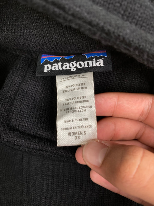 Manteau long en polaire Patagonia noir – Femme XS, photo 5