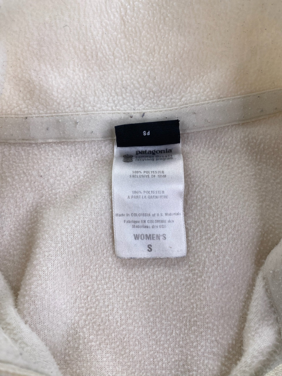 Polaire Patagonia blanc – Femme S, photo 6