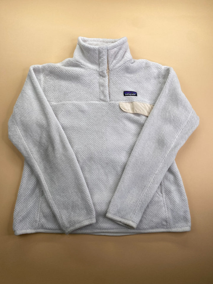 Polaire Patagonia Snap-T gris et crème – Femme L, vue de face
