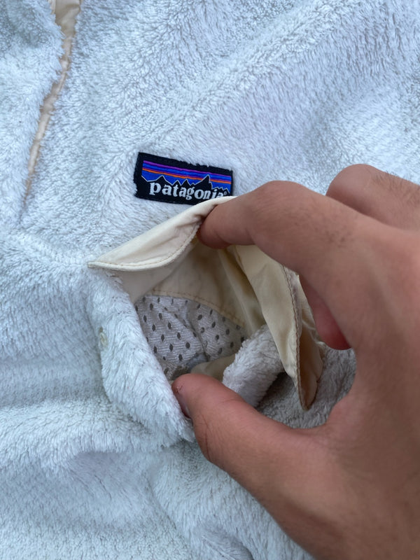 Polaire Patagonia Snap-T gris et crème – Femme L, photo 4