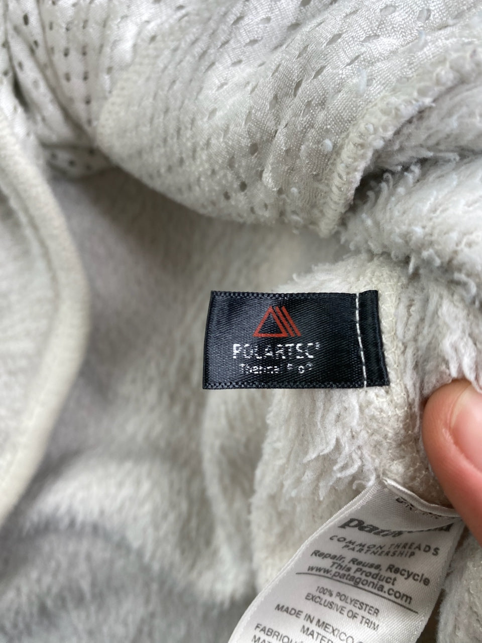 Polaire Patagonia Snap-T gris et crème – Femme L, photo 8