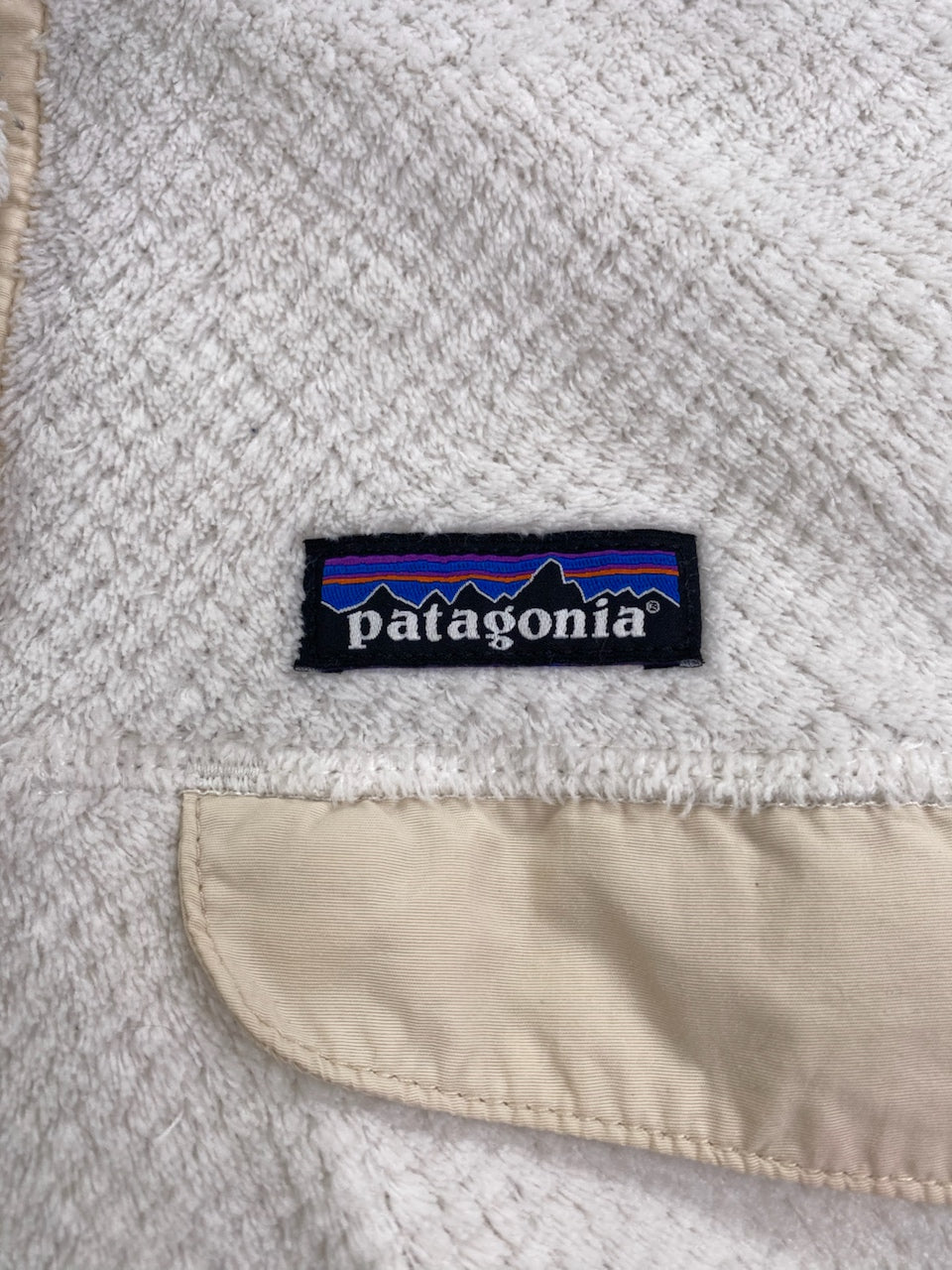 Polaire Patagonia Snap-T blanc et beige – Homme S, photo 4