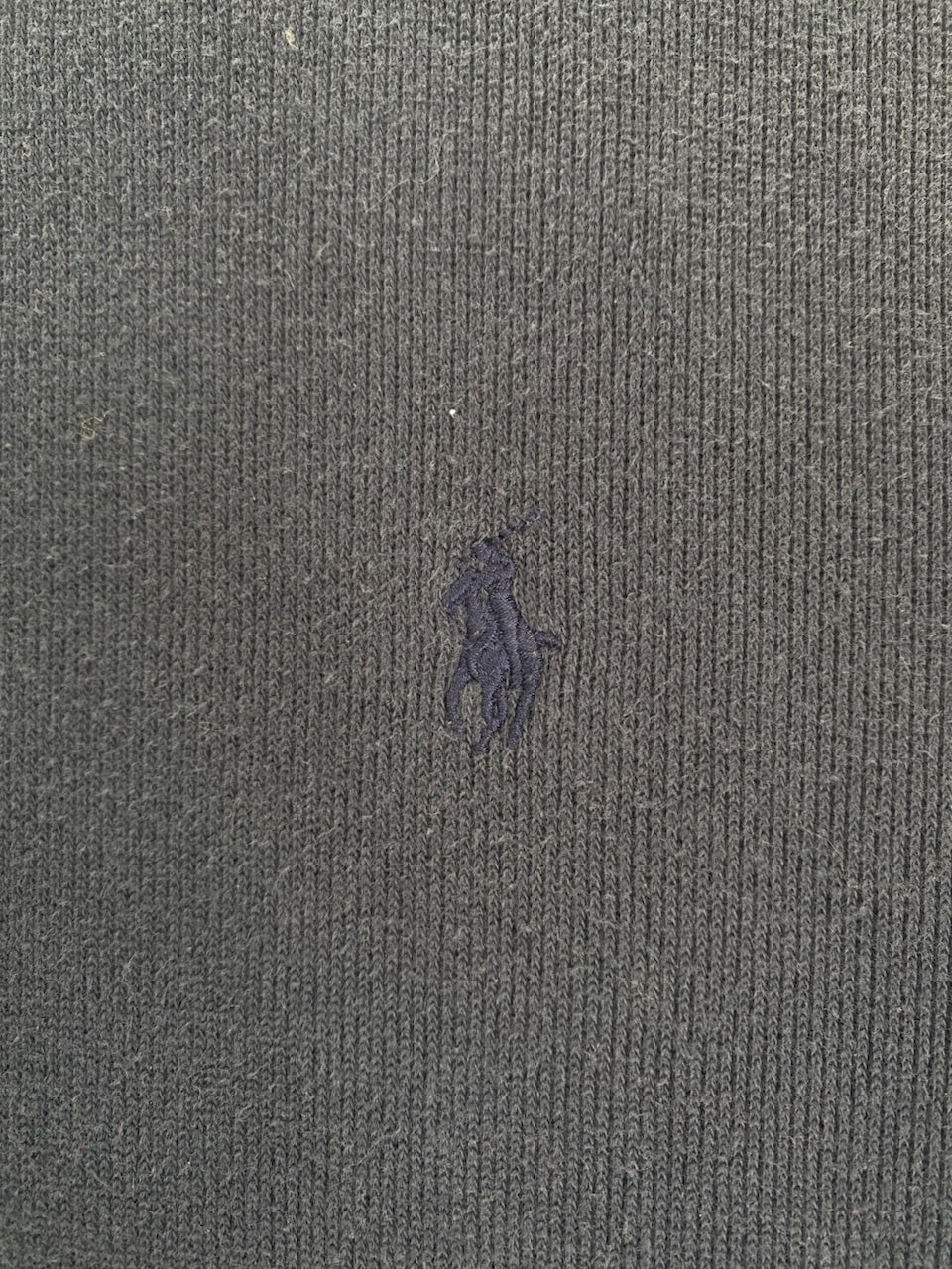 Pull Ralph Lauren quart de zip bleu marine – Homme XXL, photo 4