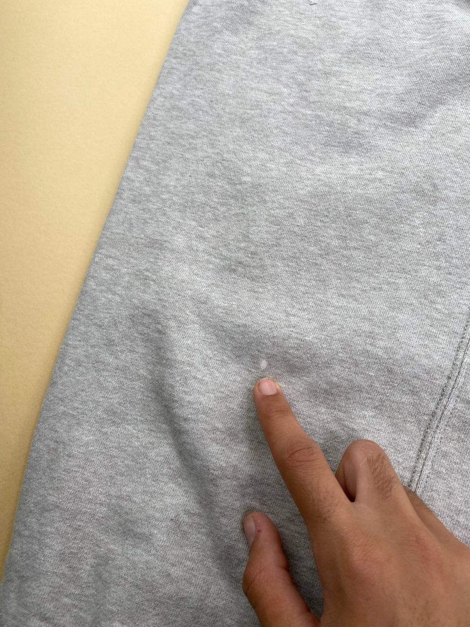 Jogging Ralph Lauren baggy gris et bleu marine – vue 9