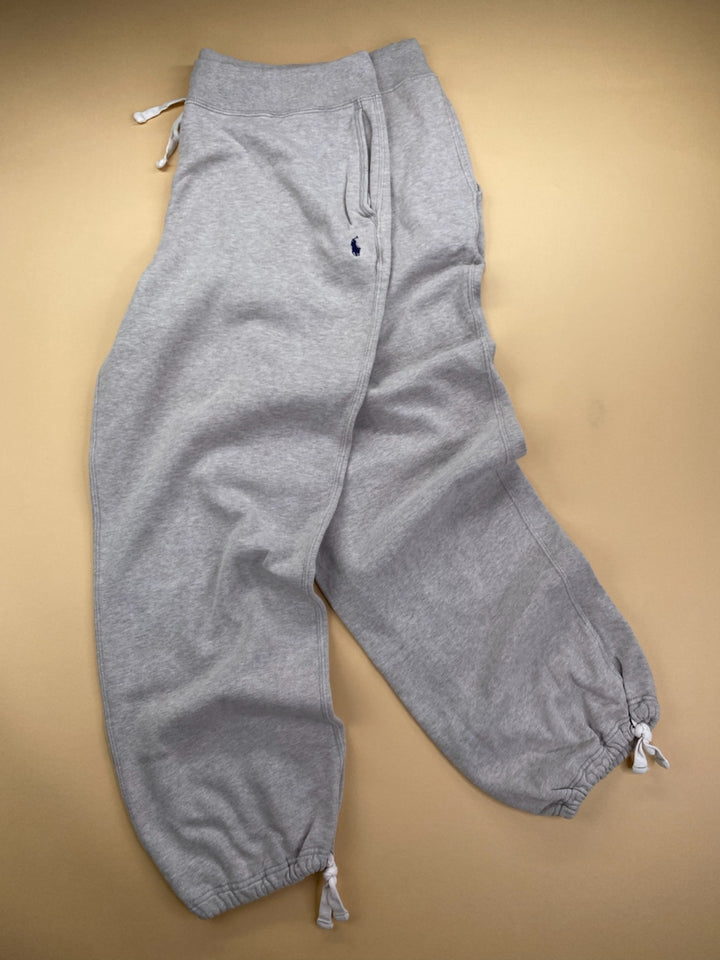 Jogging Ralph Lauren baggy gris et bleu marine – vue 1