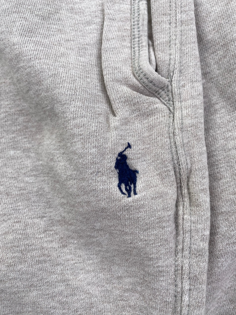 Jogging Ralph Lauren baggy gris et bleu marine – vue 4