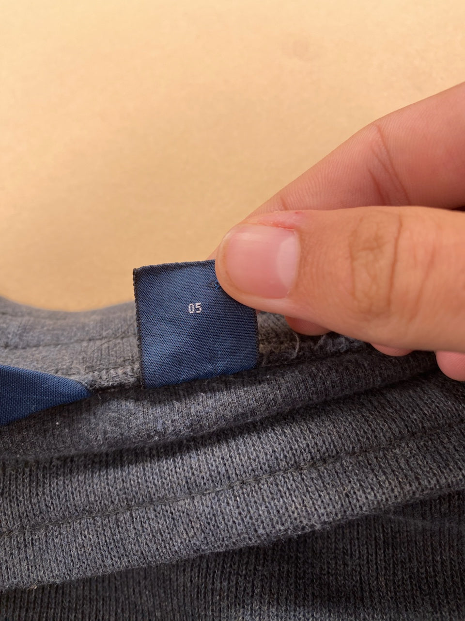 Jogging Ralph Lauren baggy gris et noir – vue 7