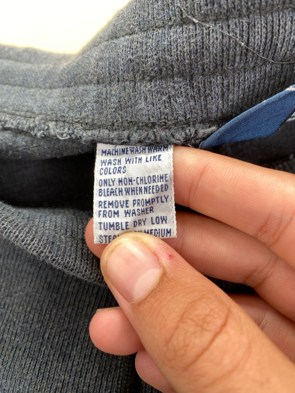 Jogging Ralph Lauren baggy gris et noir – vue 5