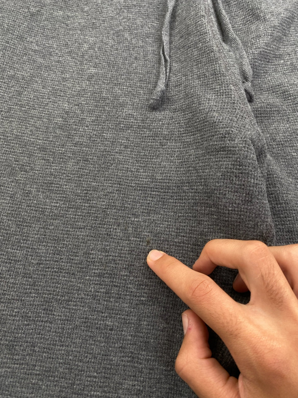 Jogging Ralph Lauren baggy gris – vue 4