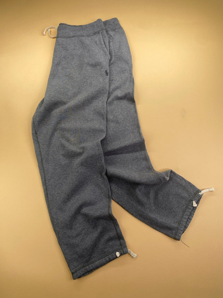 Jogging Ralph Lauren baggy gris chiné – vue 1