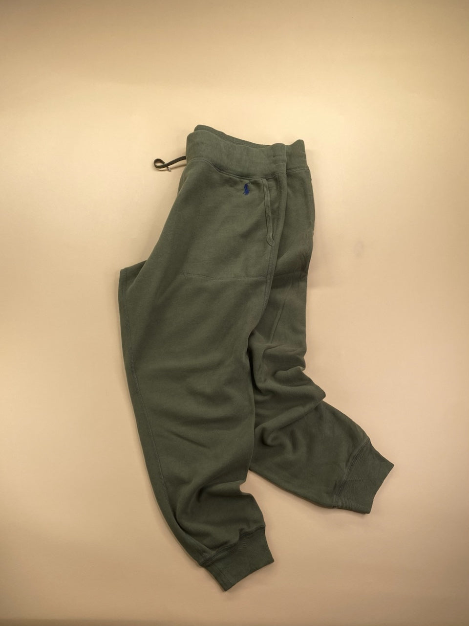 Jogging Ralph Lauren vert kaki – vue 1