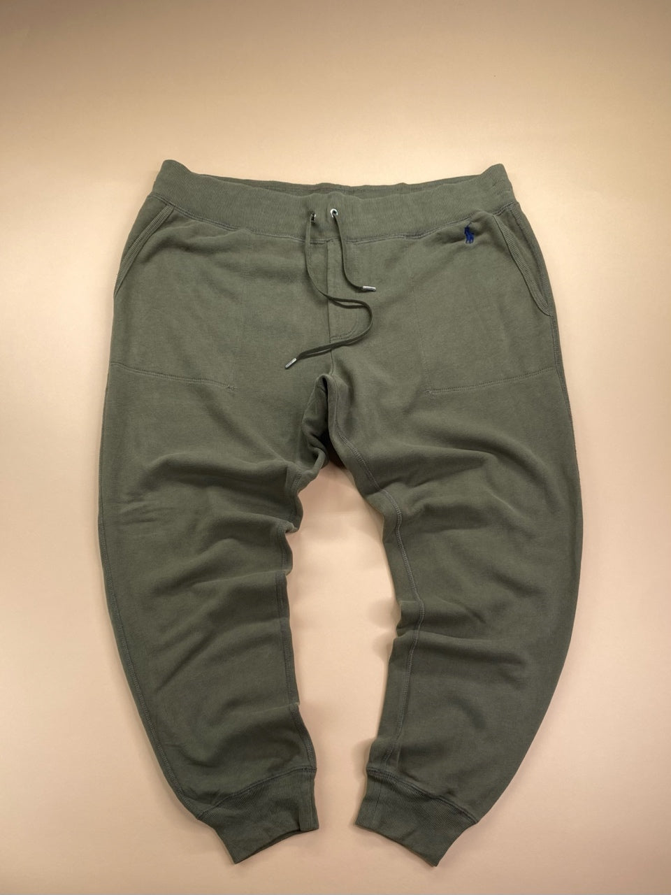 Jogging Ralph Lauren vert kaki – vue 4