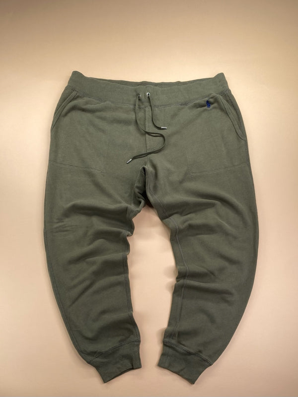 Jogging Ralph Lauren vert kaki – vue 4