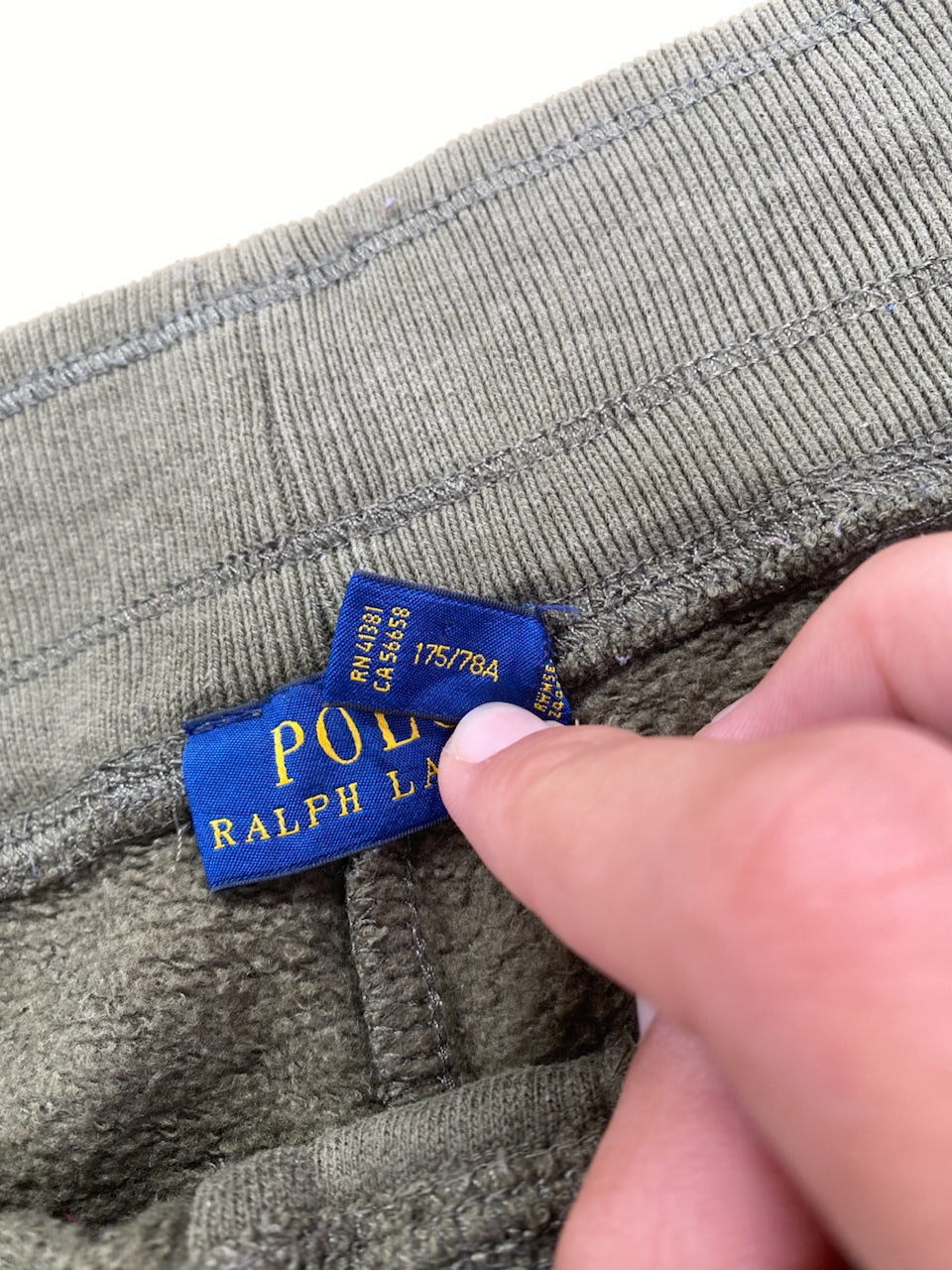 Jogging Ralph Lauren vert kaki – vue 6