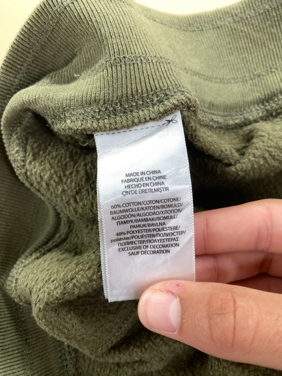 Jogging Ralph Lauren vert kaki – vue 7