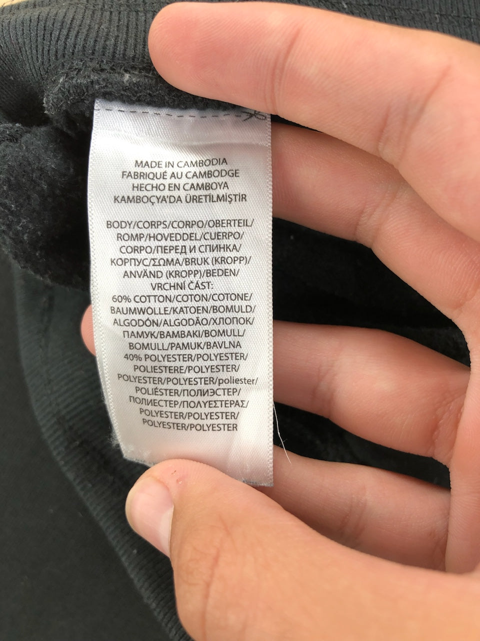 Jogging Ralph Lauren noir – vue 6