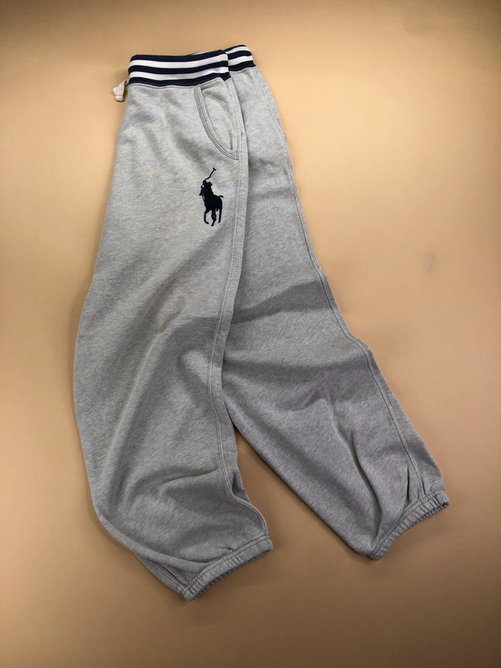 Jogging Ralph Lauren baggy gris – vue 1