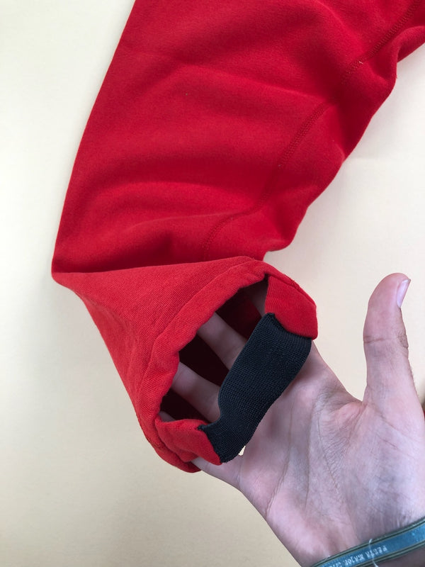 Jogging Ralph Lauren baggy rouge – vue 4