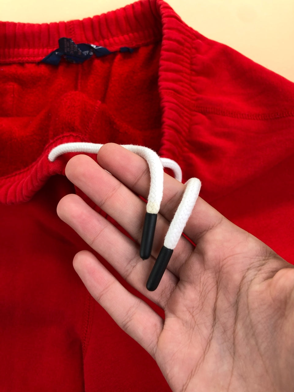 Jogging Ralph Lauren baggy rouge – vue 9