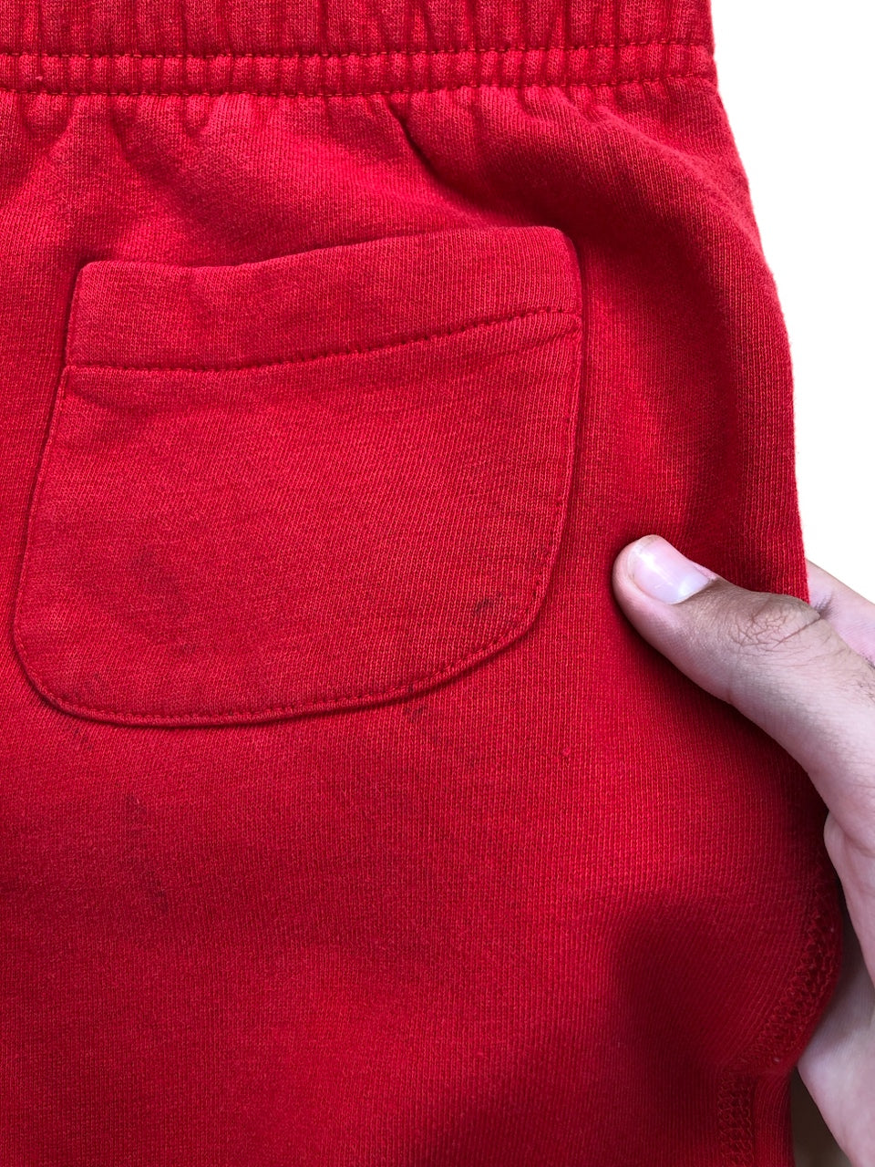 Jogging Ralph Lauren baggy rouge – vue 13
