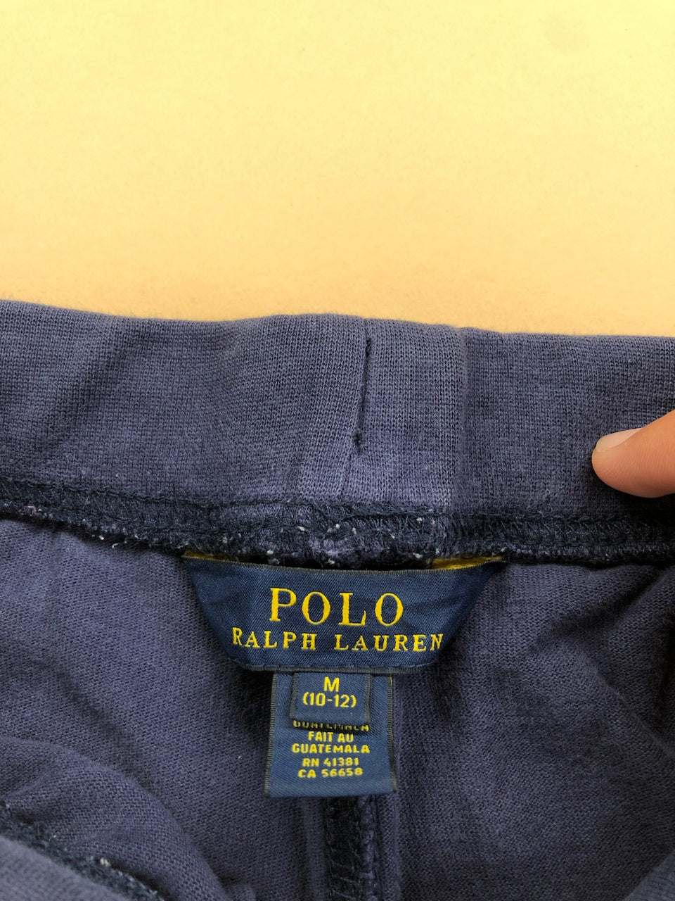 Jogging Ralph Lauren bleu marine – vue 6