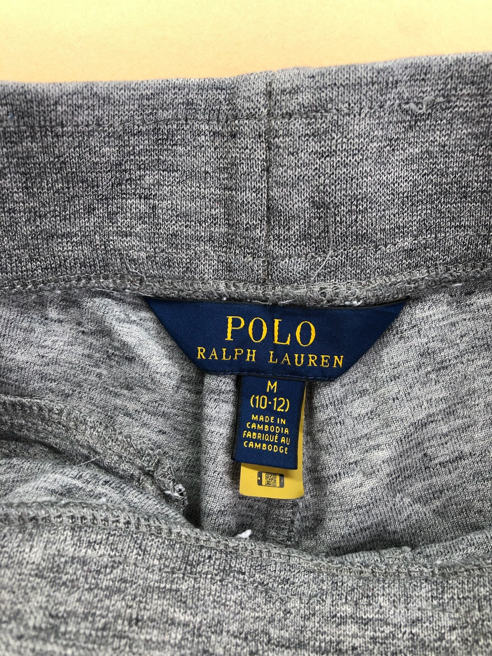 Jogging Ralph Lauren gris chiné et bleu marine – vue 6