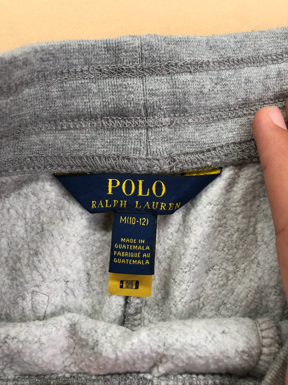 Jogging Ralph Lauren gris multicolore – vue 6