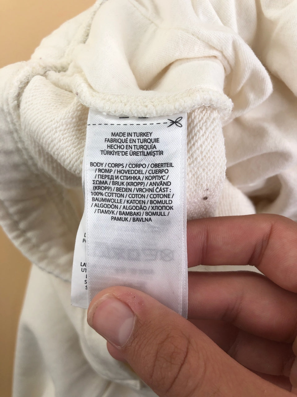 Jogging Ralph Lauren blanc crème – vue 10