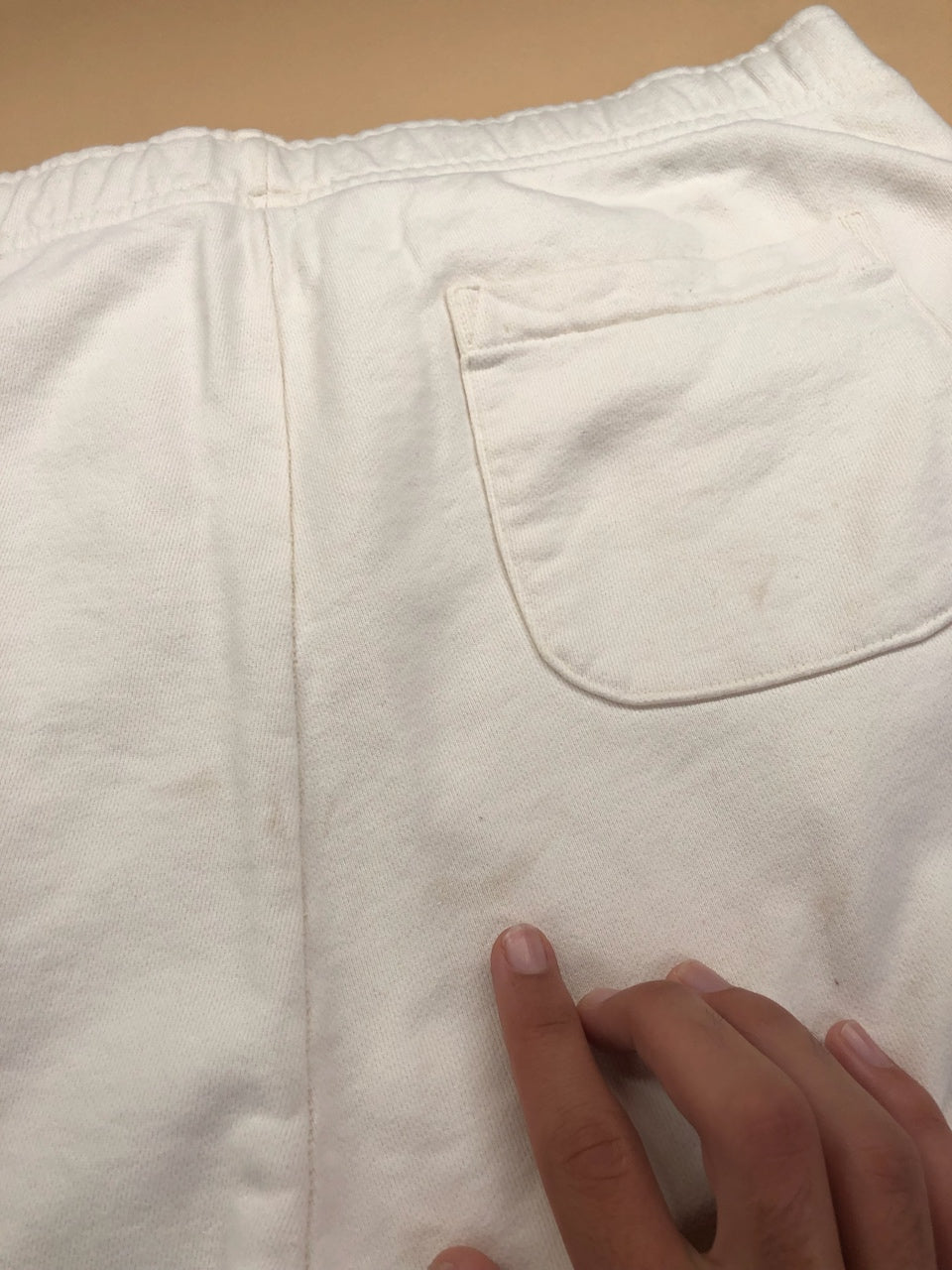Jogging Ralph Lauren blanc crème – vue 16